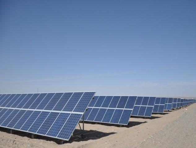 恒基偉業甯夏中(zhōng)衛20MWp光伏發電(diàn)項目